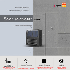 Detector de Agua Inteligente SZMYQ Tuya Zigbee, Sensor Portátil de ABS con <span class=keywords><strong>Alarma</strong></span> y Sirena, Control Remoto por Aplicación Wi-Fi 4G para Puerta y Ventana - Product Image 1