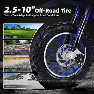Mini moto tout-terrain <span class=keywords><strong>50cc</strong></span> 4 temps à refroidissement par air pour enfant, autonomie 30 km - Product Image 3