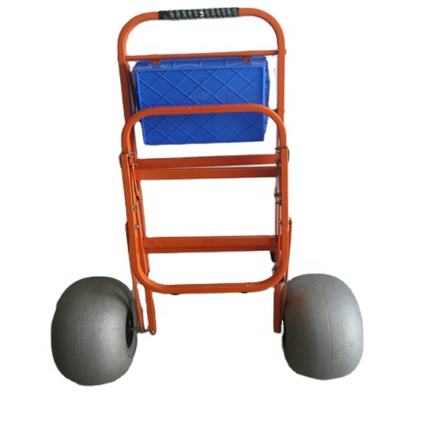 Красочная алюминиевая складная пляжная рыболовная корзина