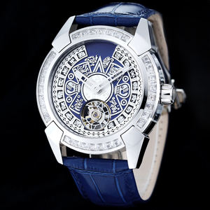 Reloj Mecánico Totem Hecho a Mano de Edición Limitada, Diámetro 44 mm, Superficie de Cristal de Zafiro, Resistente al Agua para Uso Diario - Product Image 3