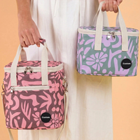 Sac isotherme de voyage imperméable personnalisé de qualité supérieure avec doublure en PEVA, souple, isolé, pour le déjeuner, le camping, avec sangles pour le travail et l'école