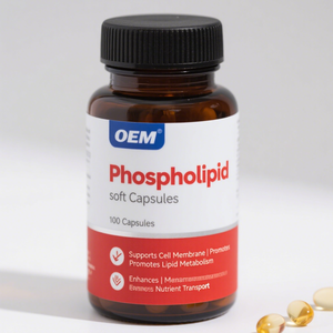 OEM Fosfolipide Softgel Capsules Op Maat Gemaakt Vegetarische Formule Hoge Concentratie Sojalecithine Vitamine Capsules/Fles - Product Image 2