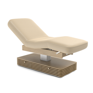 Table de massage électrique réglable de luxe CND-B Ness, design moderne, décoration en bois pour salon, institut de beauté - Product Image 4