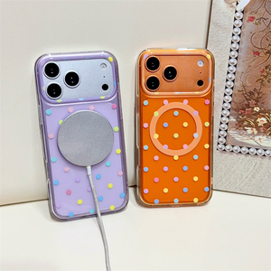 เคสโทรศัพท์แม่เหล็กใสลายไล่ระดับสีคุณภาพสูงสำหรับ iPhone 13 14 15 16 17 Pro Max ป้องกันแรงกระแทก - Product Image 3