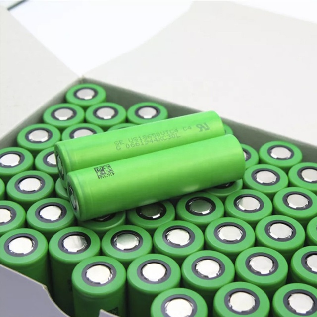 Genuine SON Y US18650 VTC4 2100mAh 30A Discharge 3.7V Rechargeable Lithium Ion Battery for Electric Car Speaker 1000 Cycles