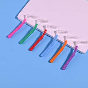 OEM Meilleure brosse interdentaire orthodontique en <span class=keywords><strong>plastique</strong></span> pour le soin des gencives, brosse à dents en vrac, marque privée, recharge de brosse à dents - Product Image 2