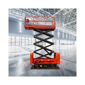 Aerial Skylift 8M 10M 12M Pengangkat Seluler Perancah Pengangkat Gunting Hidrolik Elektrik - Product Image 5