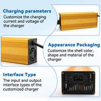 Support de charge de batterie de moto professionnel industriel C700 67,2V-71,4V 10A avec certification CE