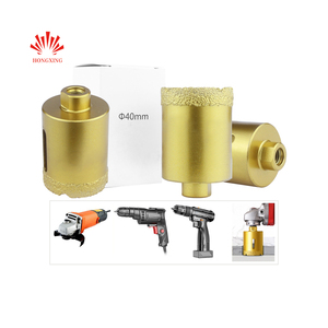 Tùy chỉnh 40mm Kim Cương khoan công cụ chân không hàn khoan bit - Product Image 2