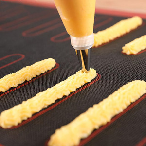 Tấm Lót Nướng Bằng Silicon Đục Lỗ Tấm Lót Lò Chống Ăn Mòn Chống Dính Dụng Cụ Làm Bánh - Product Image 6