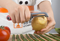 Éplucheur intelligent en acier inoxydable pour fruits et légumes, gadget de cuisine