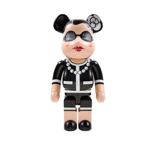 High Quality Custom Resin Plastic Crafts 28cm Pink Bearbrick 400 Art Sculpture
