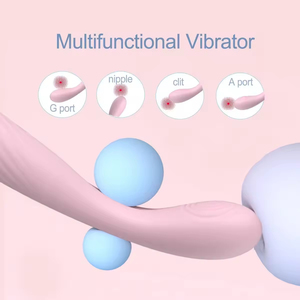 Factory Wholesale Heating Vibrator Women's <b>Masturbation</b> Device G-Spot Adult Sexy Toy Vibrator for Woman - Product Image 5