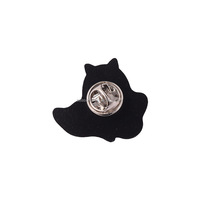Vente en gros de broches en alliage de la série Helloween Ghost, broches en émail créatives en forme de bonhomme de neige de dessin animé, accessoires en stock