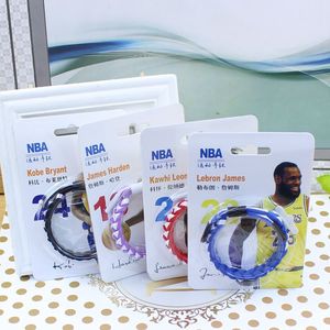 Pulseras de resina de Kobe Bryant y Stephen Curry, pulseras deportivas impermeables para fanáticos, regalo en colores variados - Product Image 2