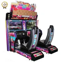 Coin Operated Arcade Racing Simulation Game Machine