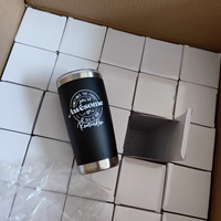 Gobelet en vrac de 20oz Tasse de voyage isolée sous vide à double paroi Gobelets en acier inoxydable en vrac avec couvercle