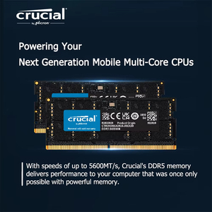 Memoria RAM DDR5 de 5600MHz, 32GB, 48GB, 16GB, SO-DIMM para Portátiles LEGION, Ultrabooks, 262 pines, en Stock - Product Image 6