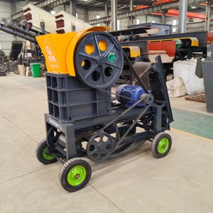 Küçük altın madenciliği ekipmanları satılık, taş kırma makinesiyle birlikte portatif altın madenciliği tesisi, Çin malı. - Product Image 4