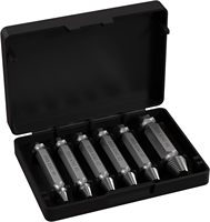 Ensemble d'extracteurs de vis Kit de dissolvant de vis endommagé pour vis dénudées bricolage outils à main Gadgets cadeaux facilement dissolvant 2 en 1