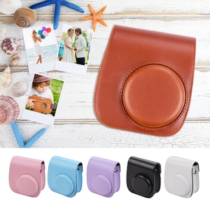 Étui pour <span class=keywords><strong>appareil</strong></span> <span class=keywords><strong>photo</strong></span> <span class=keywords><strong>instantané</strong></span> portable en cuir PU avec bandoulière compatible avec <span class=keywords><strong>Fujifilm</strong></span> Fuji <span class=keywords><strong>Instax</strong></span> <span class=keywords><strong>Mini</strong></span> <span class=keywords><strong>11</strong></span> - Product Image 2