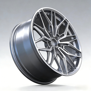 Luxury Multi-Spoke Forged Aluminum Wheels 17-24" | Fully Custom PCD ET CB | High Gloss Polished Alloy Rims for <strong>Mercedes</strong> BMW Audi - Product Image 2