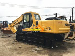 Excavatrice hydraulique sur chenilles d'occasion KOMATSU PC200-6/7/8 de 20 tonnes, modèle 2018, moteur en bon état, à Shanghai - Product Image 3