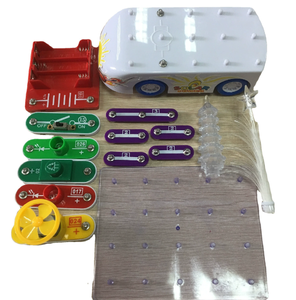 Programación para niños Bloques de construcción Lámpara de proyección DE TRÁFICO Juguete de Navidad Profesor Wang Bloque de construcción electrónico programable - Product Image 4