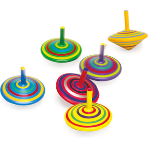 OFFERTA SPECIALE Trottola in <span class=keywords><strong>Legno</strong></span> Dipinta con Diversi Motivi per un Effetto Sorprendente, Trottola in <span class=keywords><strong>Legno</strong></span> Colorata - Product Image 1