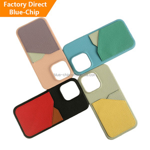 Custodia per telefono personalizzata in vera pelle Yanchentian per <span class=keywords><strong>iPhone</strong></span> 17 16 15 titolare della carta all'ingrosso femminile personalizzabile - Product Image 1