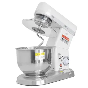 XEOLEO Commercial 5L/7L/10L mélangeur planétaire 500W support électrique farine alimentaire pâte mélangeur robot culinaire <span class=keywords><strong>batteur</strong></span> <span class=keywords><strong>à</strong></span> <span class=keywords><strong>oeufs</strong></span> avec bol - Product Image 1