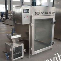 Four à fumage électrique en acier inoxydable grande capacité VBJX pour la transformation commerciale de viande, poisson et saucisses