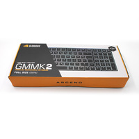 Vente en gros d'étui pour clavier en carton de conception nouvelle moderne boîtes d'expédition mécaniques pliantes revêtement UV appareil photo électronique grand public