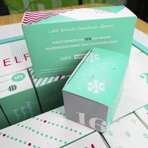 Custom Advent <b>Calendar</b> Empty Luxury Cardboard Beauty Cosmetic Packaging Countdown Christmas Advent <b>Calendar</b> Paper Gift Box - Product Image 4