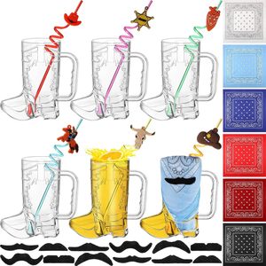 تصميم جديد بكعب عالٍ حذاء من البلاستيك في الحفلات كوب بيرة زجاجية للمشاهير - Product Image 6
