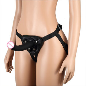 Sangle de pénis super douce pour lesbiennes avec anneau en silicone amovible Strapon gode sex toys pour femmes - Product Image 1