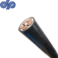 Câble d'alimentation basse tension européen : 5x16 mm² NYY, câble d'alimentation isolé XLPE, 0,6/1 kV, homologué VDE