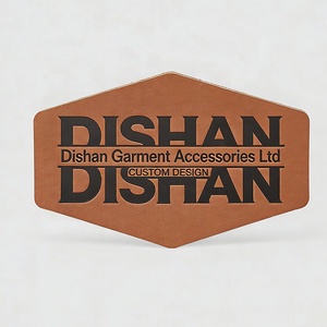 Parches de Cuero PU de Fábrica OEM con Adhesivo, Etiquetas Personalizadas para Ropa, Ecológicas, de Tamaño Pequeño, para Reparar Bufandas - Product Image 1
