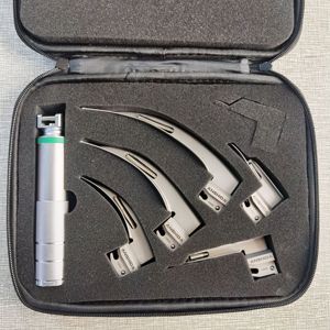 ANSHIDA OEM/ODM gran oferta 2024 nuevo modelo <span class=keywords><strong>Machintosh</strong></span> laringoscopios laringoscopio de fibra óptica laringoscopio veterinario laringoscopio - Product Image 2