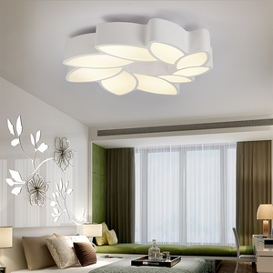 Đèn Trần Led Hình Bánh Kếp Phòng Khách Phòng Ngủ Hình Hoa Phong Cách Đơn Giản Kiểu Bắc Âu - Product Image 2