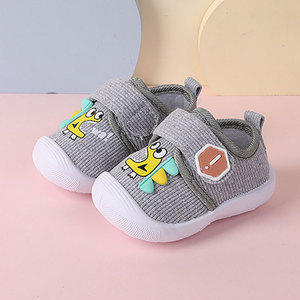 Zapatos para caminar de bebé para primavera y otoño, suela blanda, zapatos de lona para bebé de 0 a 2 años, zapatos de tela con dibujos animados - Product Image 3