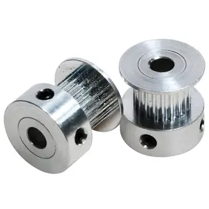 2M/GT2 16 Teeth Bore 3/4/5/6mm Synchronous pulley Timing pulley Fit for GT2 Timing belt width 6/10mm