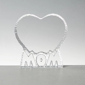 Marco de Fotos Personalizado al por Mayor para Aniversario de Bodas, Marco de Fotos de Cristal <span class=keywords><strong>en</strong></span> Blanco con Láser 3D para Regalo Familiar - Product Image 4