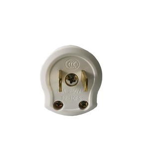 Prise électrique T2-10FS, 2 broches, en plastique, norme nationale, avec mise à la terre, pour usage domestique et industriel - Product Image 5