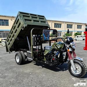 Motocicleta Diésel de 5 Ruedas con Sidecar, Triciclo Motorizado de Carrocería Abierta, Capacidad de Carga de 1000 kg a 2000 kg - Product Image 1