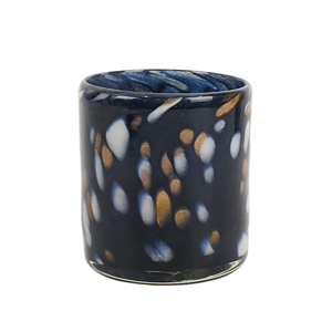 Tarro de vela de cristal de lujo creativo a granel personalizado tarro de vela soplado a mano de cristal de lujo personalizado para regalo de decoración - Product Image 2