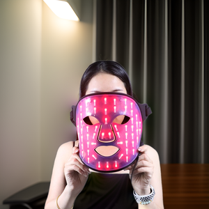 Maschera per terapia con fotone a <span class=keywords><strong>Led</strong></span> Pdt a infrarossi luce rossa a luce rossa maschera per viso - Product Image 1