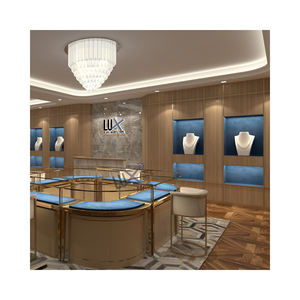 LUX Escaparate de joyería de moda de alta calidad Muebles de tienda de calidad para diseño de interiores de boutique y tienda - Product Image 6