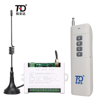 Kit émetteur-récepteur sans fil longue portée 3000m pour portail coulissant DC12V, module RF 433mhz