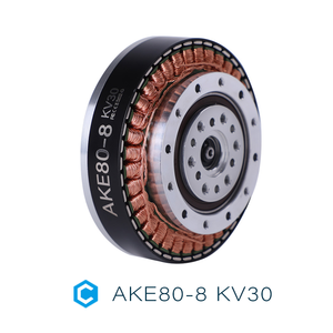 มอเตอร์ไร้แปรงถ่าน AKE80-8 KV30 CubeMars แรงบิดสูง กันน้ำ ระบบ FOC สำหรับหุ่นยนต์โครงกระดูกภายนอก แม่เหล็กถาวร แบบดาวเคราะห์ - Product Image 3